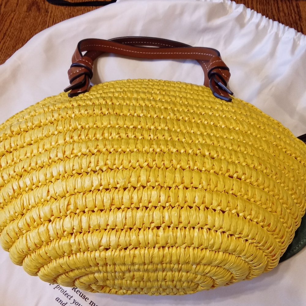 Kate Spade 3 D Lemon Wicker Tote - Picture 6 of 10
